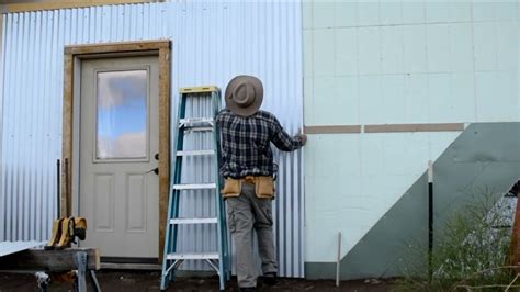 how to install corrugated metal siding on a house|metal siding installation instructions.